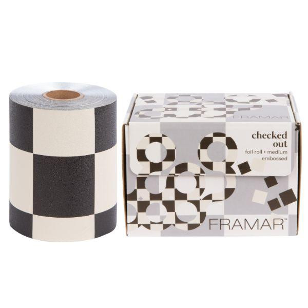 Checked Out - Embossed - Medium 5" x 320'